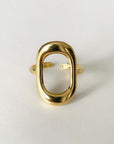 Cassidy Luxe 18k Gold Plated Ring