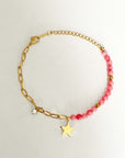 Juno Luxe 18k Gold Plated Star Bracelet