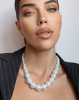 Jura Graduated Statement Pearl Necklace
