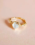 Valentina Vintage Inspired Adjustable Heart Ring