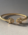 The Zuri Panther Earrings and Cuff Set