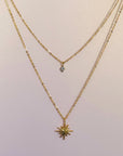Angelique Luxe 18k Gold Plated Necklace