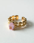Rhiannon Luxe 18k Gold Plated Ring