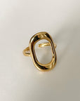 Cassidy Luxe 18k Gold Plated Ring