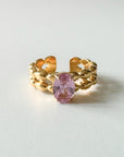 Rhiannon Luxe 18k Gold Plated Ring