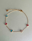 Gianella Luxe 18k Gold Plated Anklet
