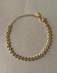 Capri Luxe 18k Gold Plated Textured Bracelet