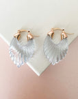Audrey Sky Hoop Earrings