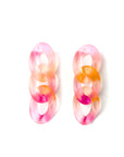 Frankie Blush Ombre Chain Earrings