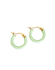 Gold Plated Hoop Earrings 