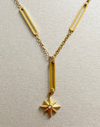 Tara Luxe 18k Gold Plated Star Necklace