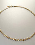 Capri Luxe 18k Gold Plated Textured Chain