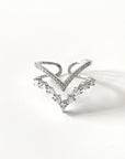 Ziva Double Wishbone Ring