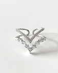 Ziva Double Wishbone Ring