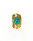 Azura Gold Plated Ring
