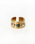 Havana Luxe 18k Gold Plated Ring
