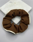 Elegant Brown Scrunchie