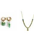 The Boho Mismatch Earrings & Necklace Set